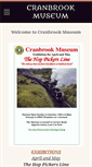 Mobile Screenshot of cranbrookmuseum.org